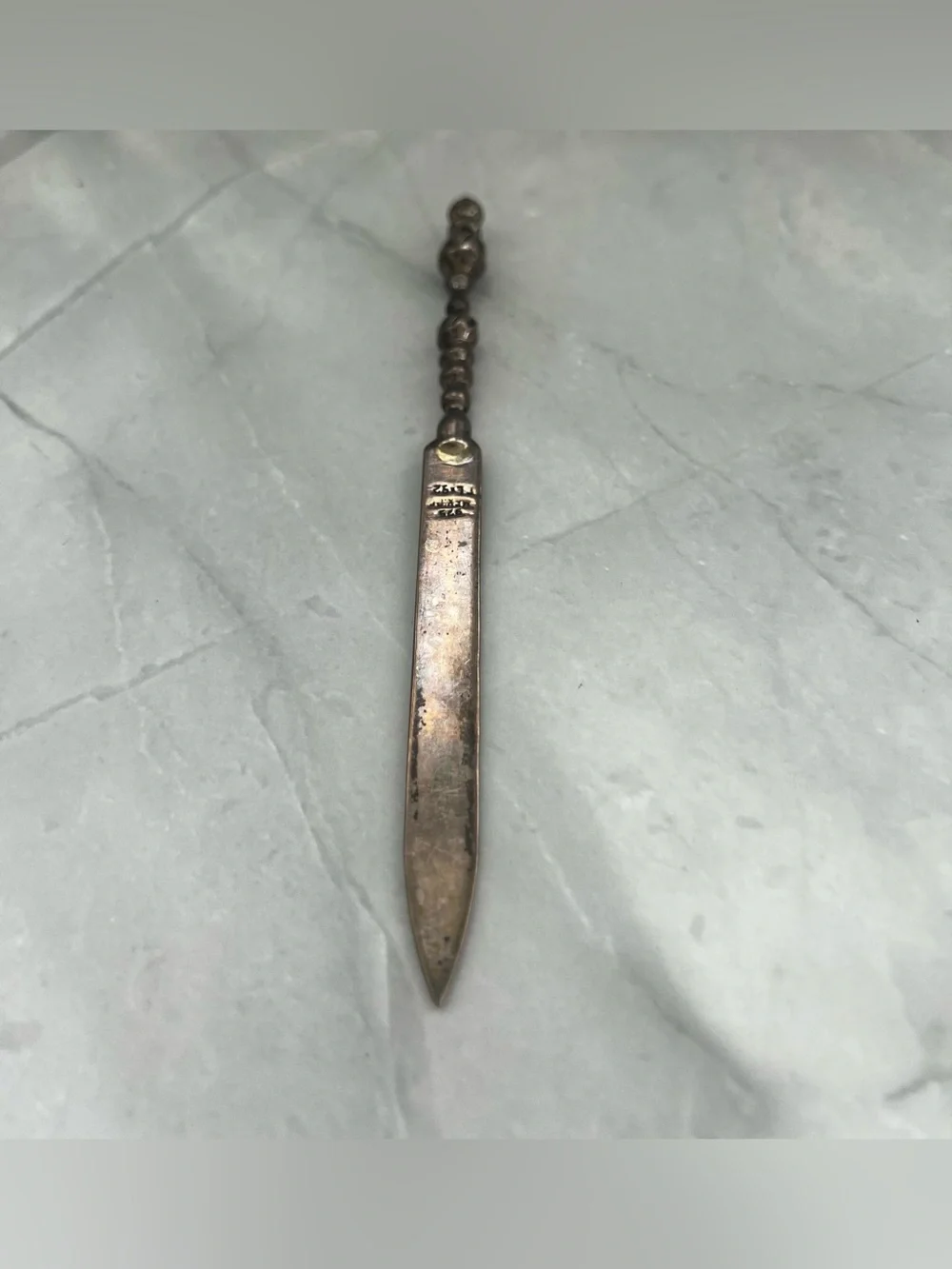 Vintage Taxco Mexico Sterling Silver Letter Opener 5.5